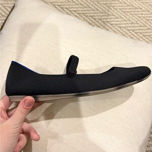 Rothy's Black Mary Jane Flats